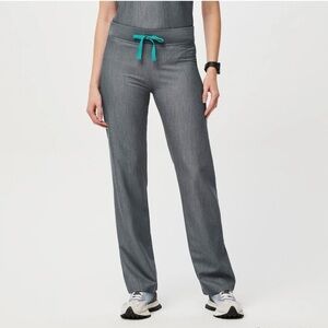 Figs Technical collection grey scrub pants